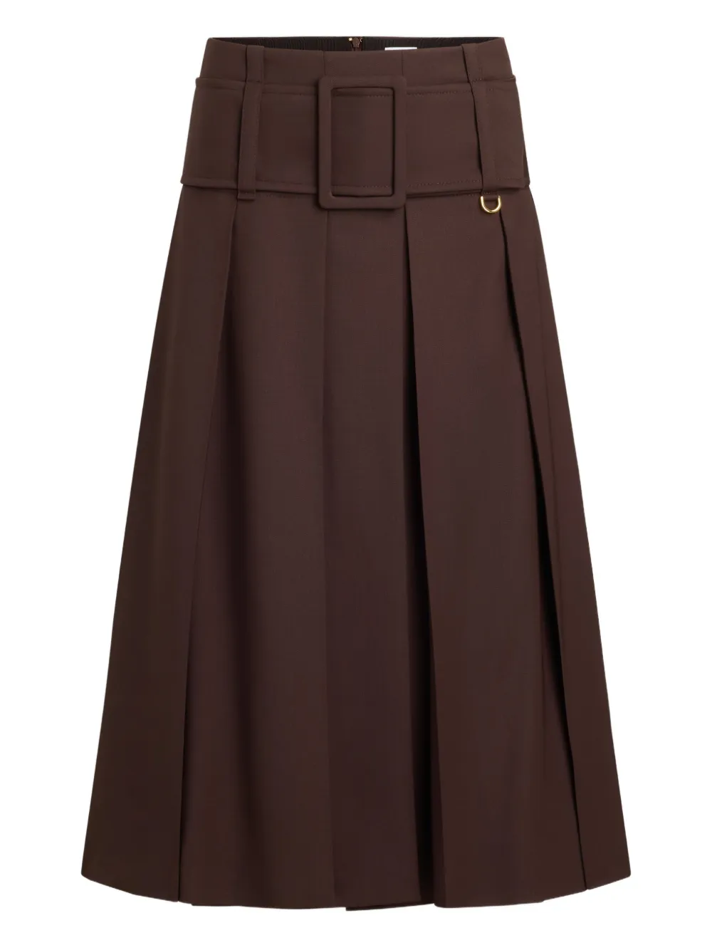 Плиссированная юбка миди с поясом PATOU, коричневый
Плиссированная юбка миди с поясом PATOU, коричневый