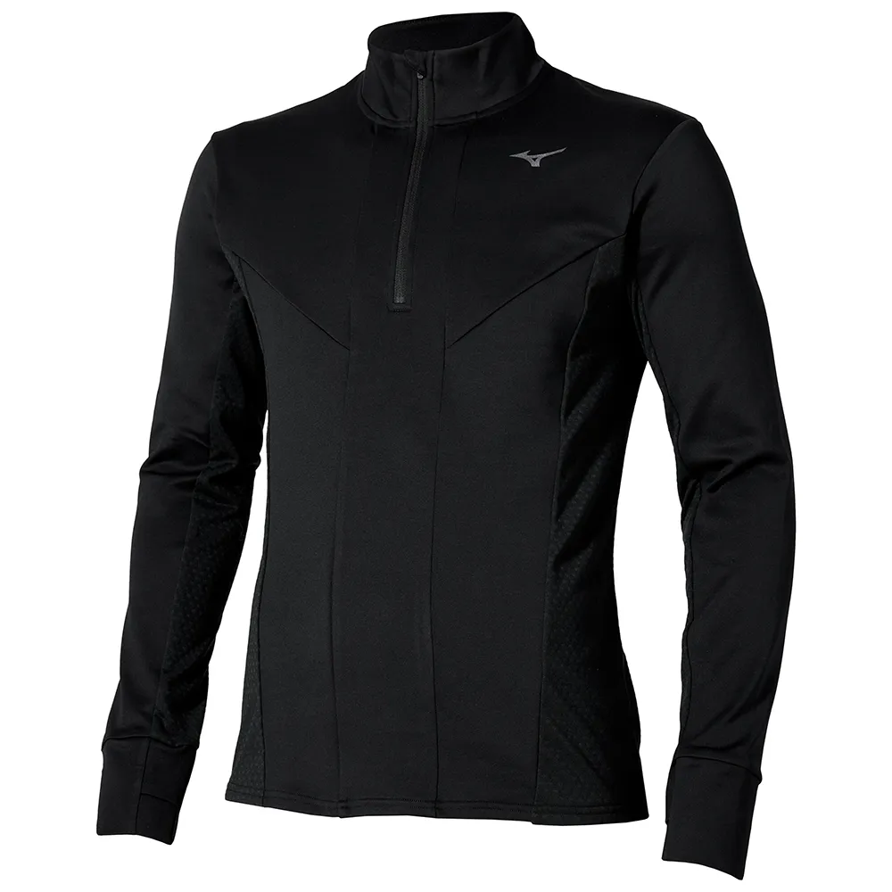 Толстовка Mizuno Active Warmalite half zip, черный
Толстовка Mizuno Active Warmalite half zip, черный