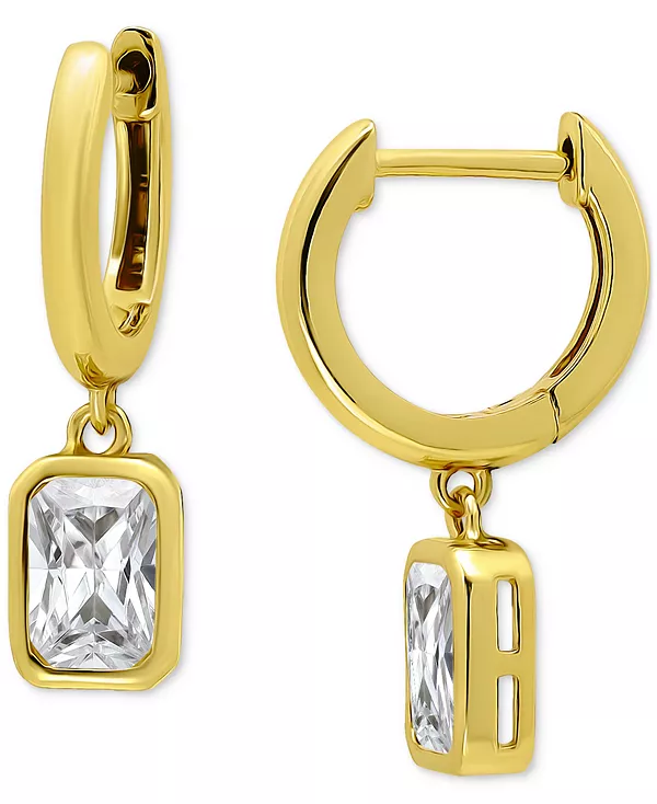 Серьги-Кольца с восьмиугольной оправой из кубического циркония (1-5/8 карата) из стерлингового серебра, эксклюзивно в Macy's Giani Bernini, gold
Серьги-Кольца с восьмиугольной оправой из кубического циркония (1-5/8 карата) из стерлингового серебра, эксклюзивно в Macy's Giani Bernini, gold