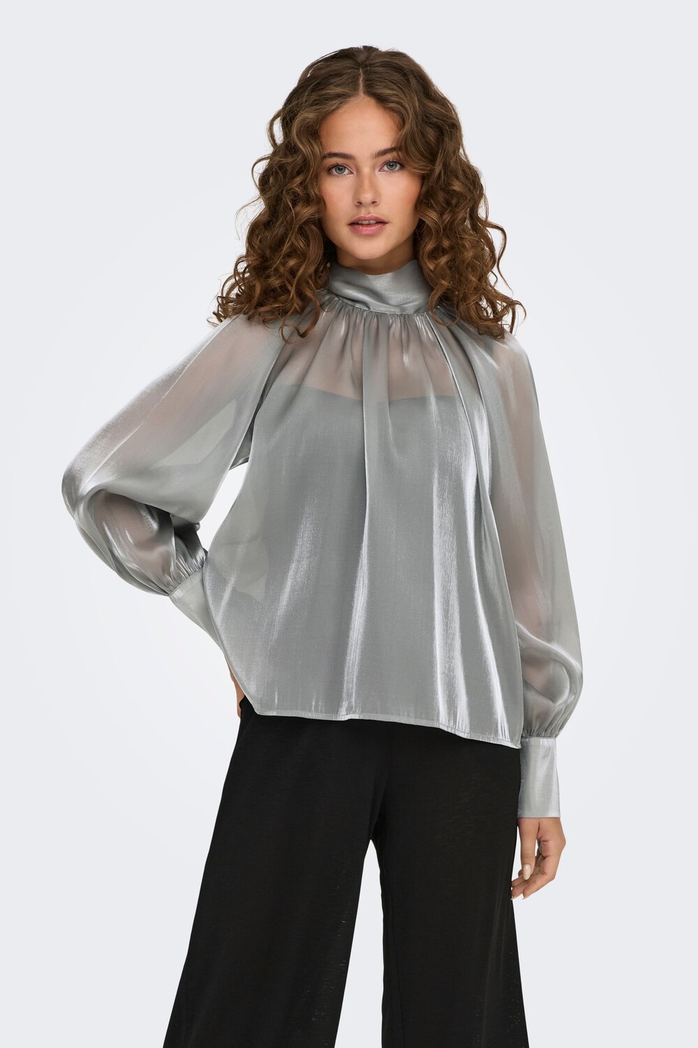 Блузка с длинными рукавами и бантом Jdy, серый
Блузка с длинными рукавами и бантом Jdy, серый