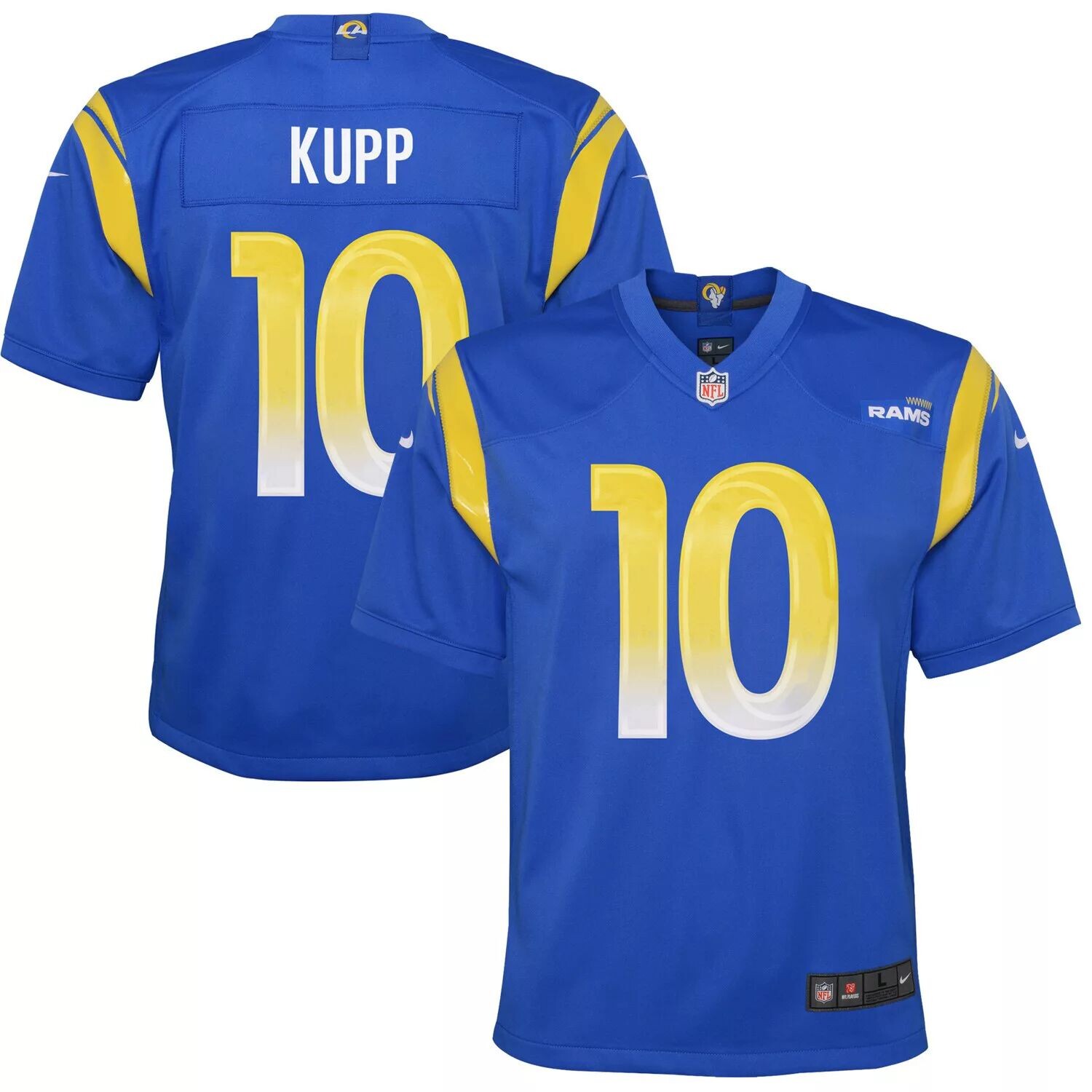 Молодежная игровая майка Nike Cooper Kupp Royal Los Angeles Rams Nike
Молодежная игровая майка Nike Cooper Kupp Royal Los Angeles Rams Nike
