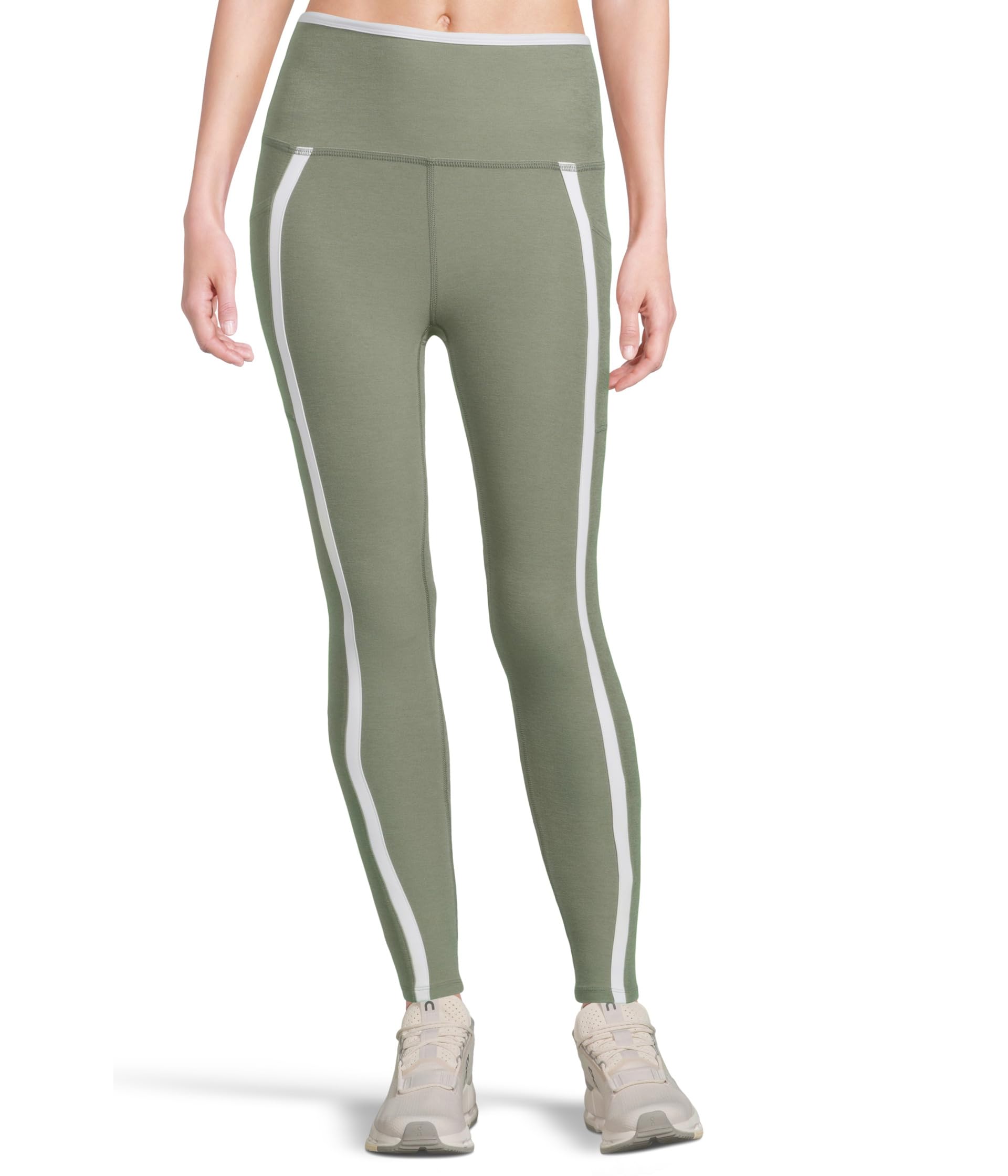 Брюки Beyond Yoga Spacedye New Moves High-Waisted Midi Leggings, Grey Sage/Cloud White
Брюки Beyond Yoga Spacedye New Moves High-Waisted Midi Leggings, Grey Sage/Cloud White