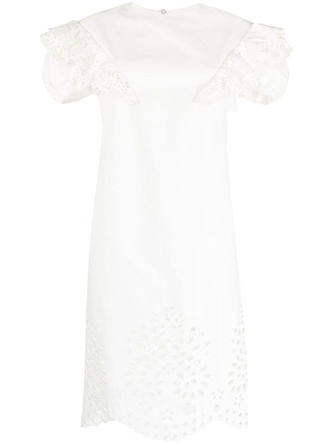 Sportmax платье-трапеция длины миди, белый
Sportmax платье-трапеция длины миди, белый