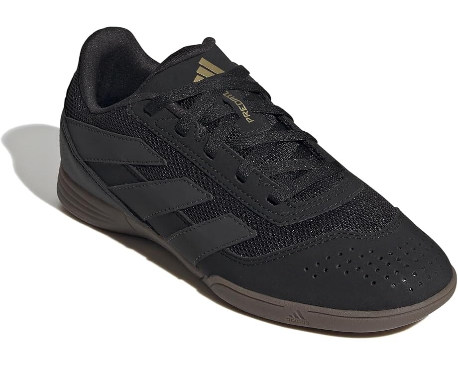Кроссовки adidas Kids Predator Club Indoor Sala J, цвет Black/Carbon/Gold Metallic
Кроссовки adidas Kids Predator Club Indoor Sala J, цвет Black/Carbon/Gold Metallic