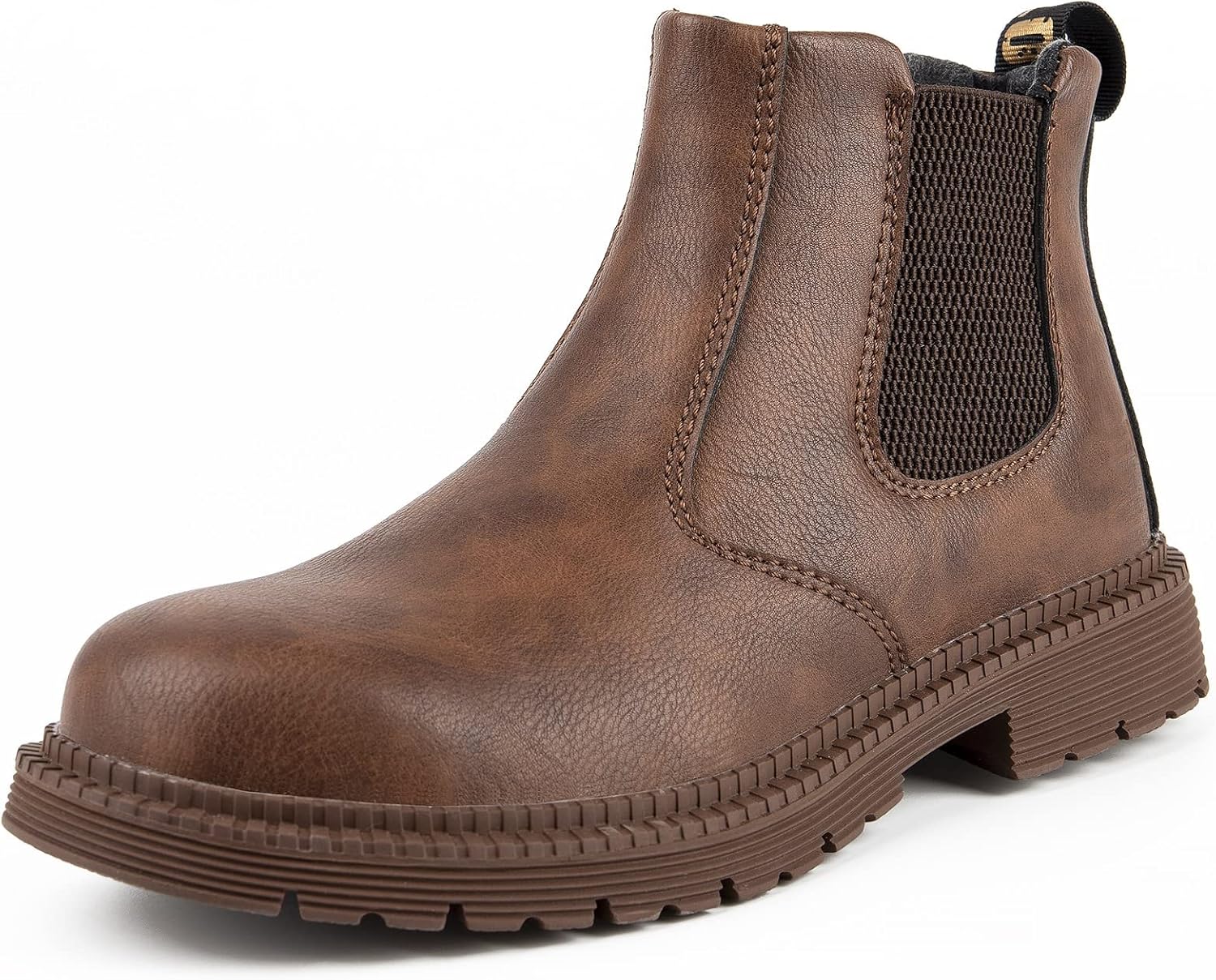 Мужские ботинки CJSPORX со стальным носком, противоскользящие, кожаные, водонепроницаемые, коричневый
Мужские ботинки CJSPORX со стальным носком, противоскользящие, кожаные, водонепроницаемые, коричневый