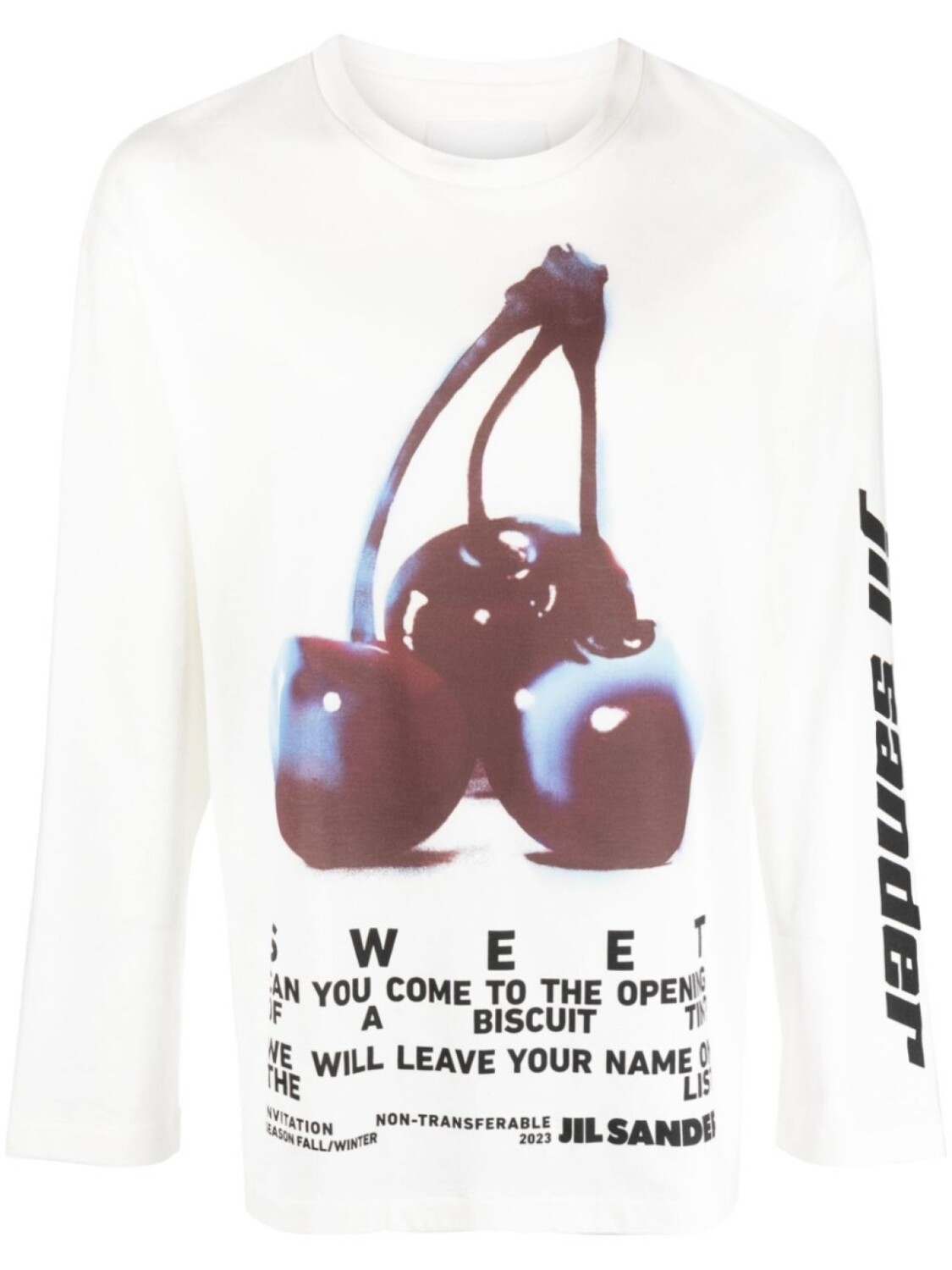 Jil Sander футболка с принтом, белый
Jil Sander футболка с принтом, белый