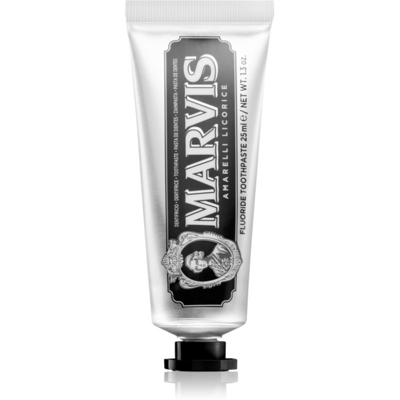 Зубная паста Marvis The Mints Amarelli Licorice со вкусом Amarelli Licorice-Mint 25 мл
Зубная паста Marvis The Mints Amarelli Licorice со вкусом Amarelli Licorice-Mint 25 мл