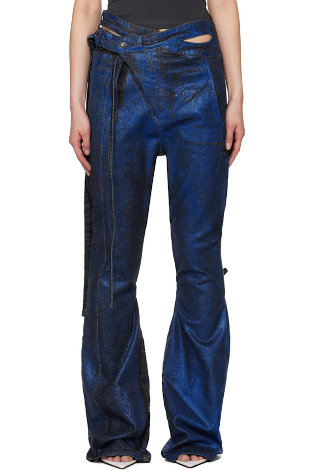 Эксклюзивные черные джинсы с подписной обмоткой Ssense Ottolinger, мультиколор
Эксклюзивные черные джинсы с подписной обмоткой Ssense Ottolinger, мультиколор