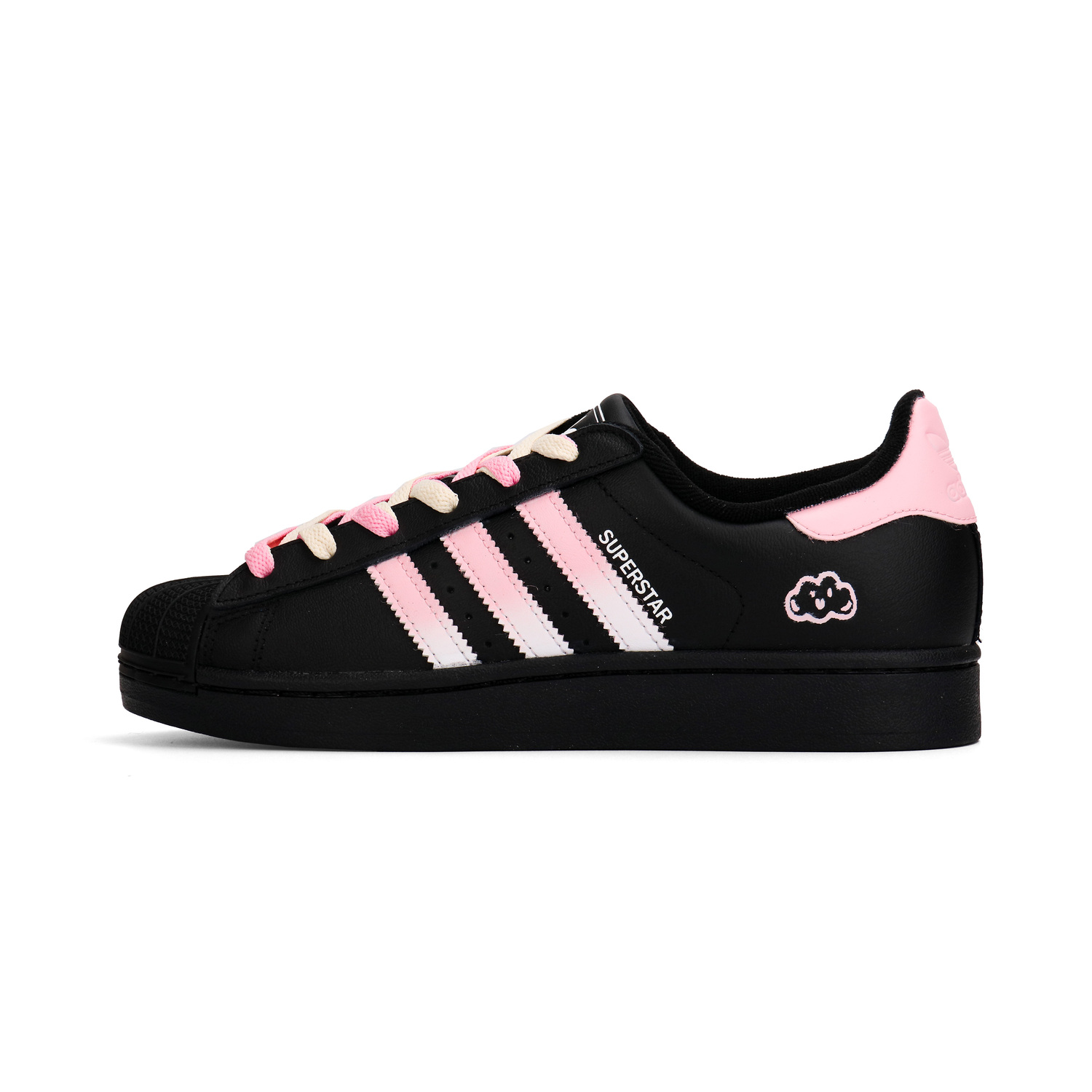 Adidas Originals Детские низкие скейтбордистские кроссовки Superstar 2 Peach Clouds из кожи, устойчивые к ударам и истиранию
Adidas Originals Детские низкие скейтбордистские кроссовки Superstar 2 Peach Clouds из кожи, устойчивые к ударам и истиранию