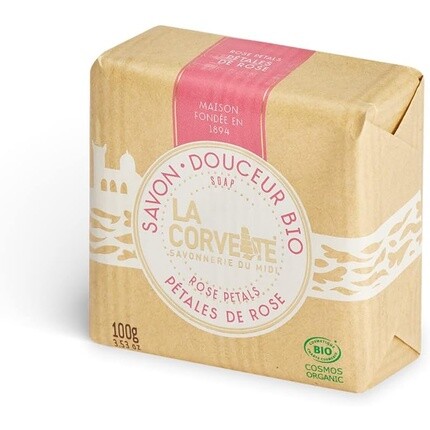 Органическое мыло La Corvette Нежное органическое с лепестками роз 100г
Органическое мыло La Corvette Нежное органическое с лепестками роз 100г