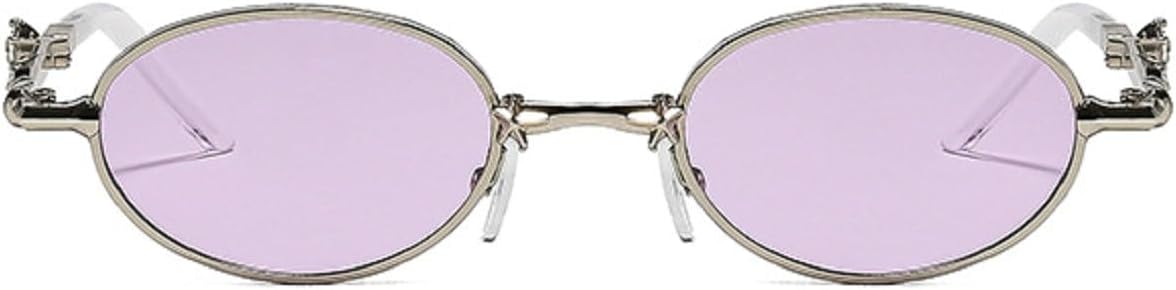 Ретро-солнцезащитные очки маленького овального размера с бриллиантами и стразами для женщин и мужчин, винтажный стиль 90-х, модные металлические солнцезащитные очки для женщин mincl, C4
Ретро-солнцезащитные очки маленького овального размера с бриллиантами и стразами для женщин и мужчин, винтажный стиль 90-х, модные металлические солнцезащитные очки для женщин mincl, C4