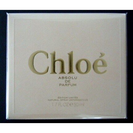 Chloe Absolu de Parfum 50 мл Eau de Parfum, лимитированная серия, новинка Chloé
Chloe Absolu de Parfum 50 мл Eau de Parfum, лимитированная серия, новинка Chloé