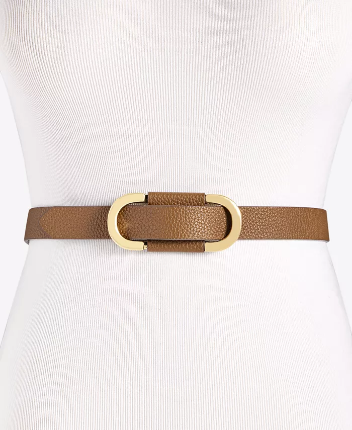 Узкий ремень с протяжкой On 34th, коричневый
Узкий ремень с протяжкой On 34th, коричневый