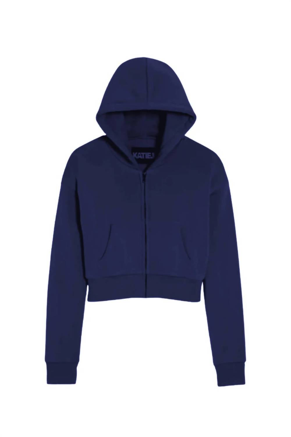 KatieJnyc Укороченная толстовка на молнии Dylan для девочек-подростков, темно-синяя
KatieJnyc Укороченная толстовка на молнии Dylan для девочек-подростков, темно-синяя
