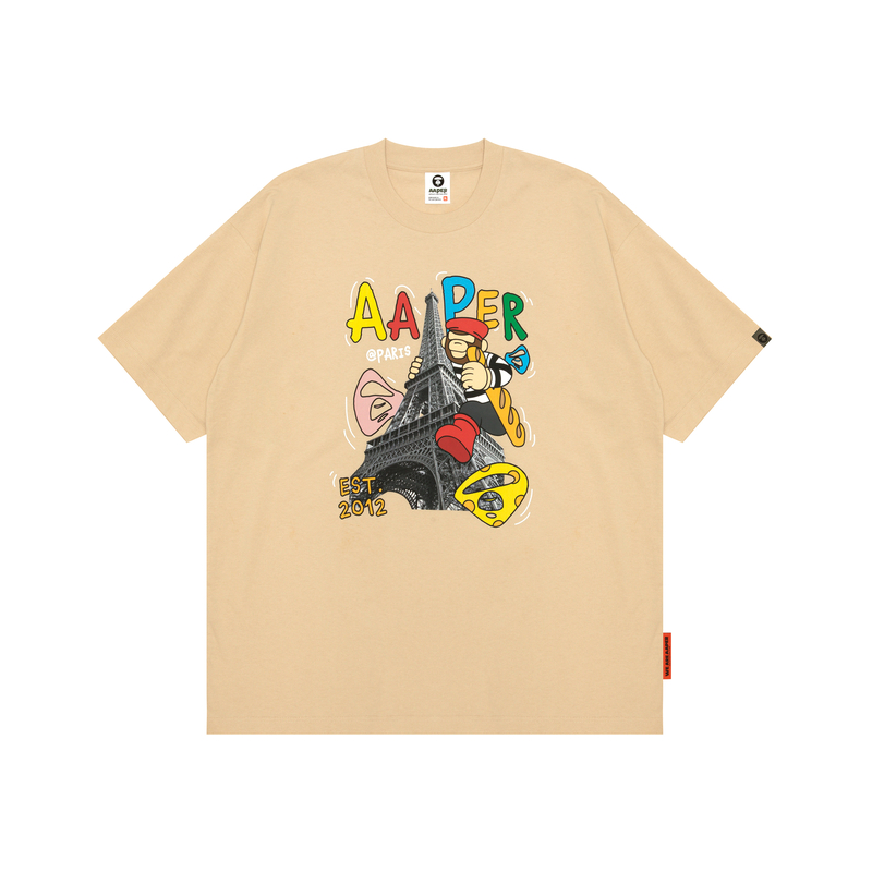 Футболка с принтом от A Bathing APE Aape, коричневый
Футболка с принтом от A Bathing APE Aape, коричневый