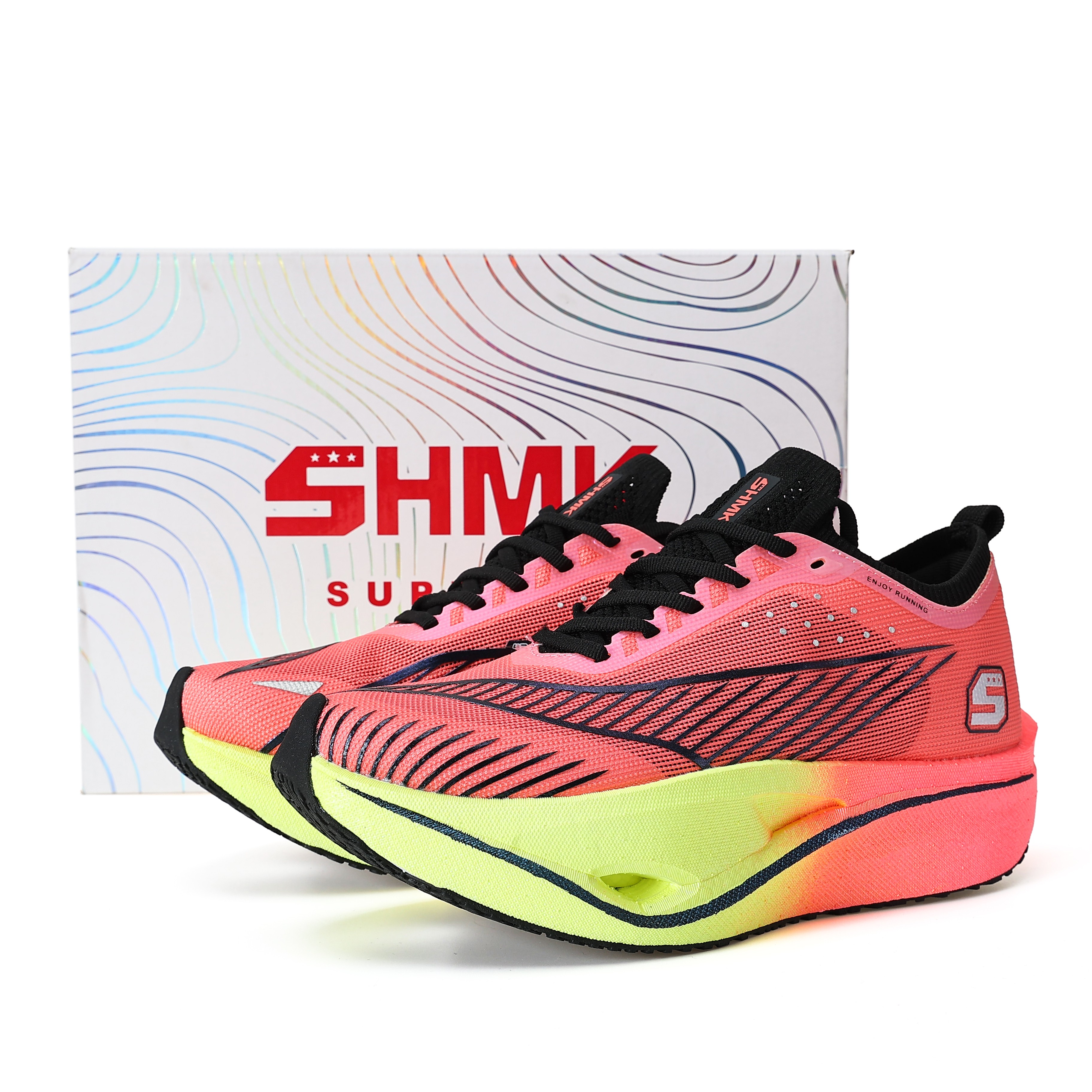 SHMK SUPREME Кроссовки мужские низкие красные/желтые/черные 
SHMK SUPREME Кроссовки мужские низкие красные/желтые/черные