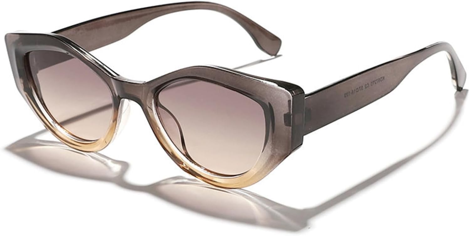 Солнцезащитные очки Willochra в стиле ретро 90-х, маленькие овальные, для женщин, стильные, «кошачий глаз», с градиентным переходом, модные, цвета шампанского, с защитой от УФ-излучения UV400, C5
Солнцезащитные очки Willochra в стиле ретро 90-х, маленькие овальные, для женщин, стильные, «кошачий глаз», с градиентным переходом, модные, цвета шампанского, с защитой от УФ-излучения UV400, C5