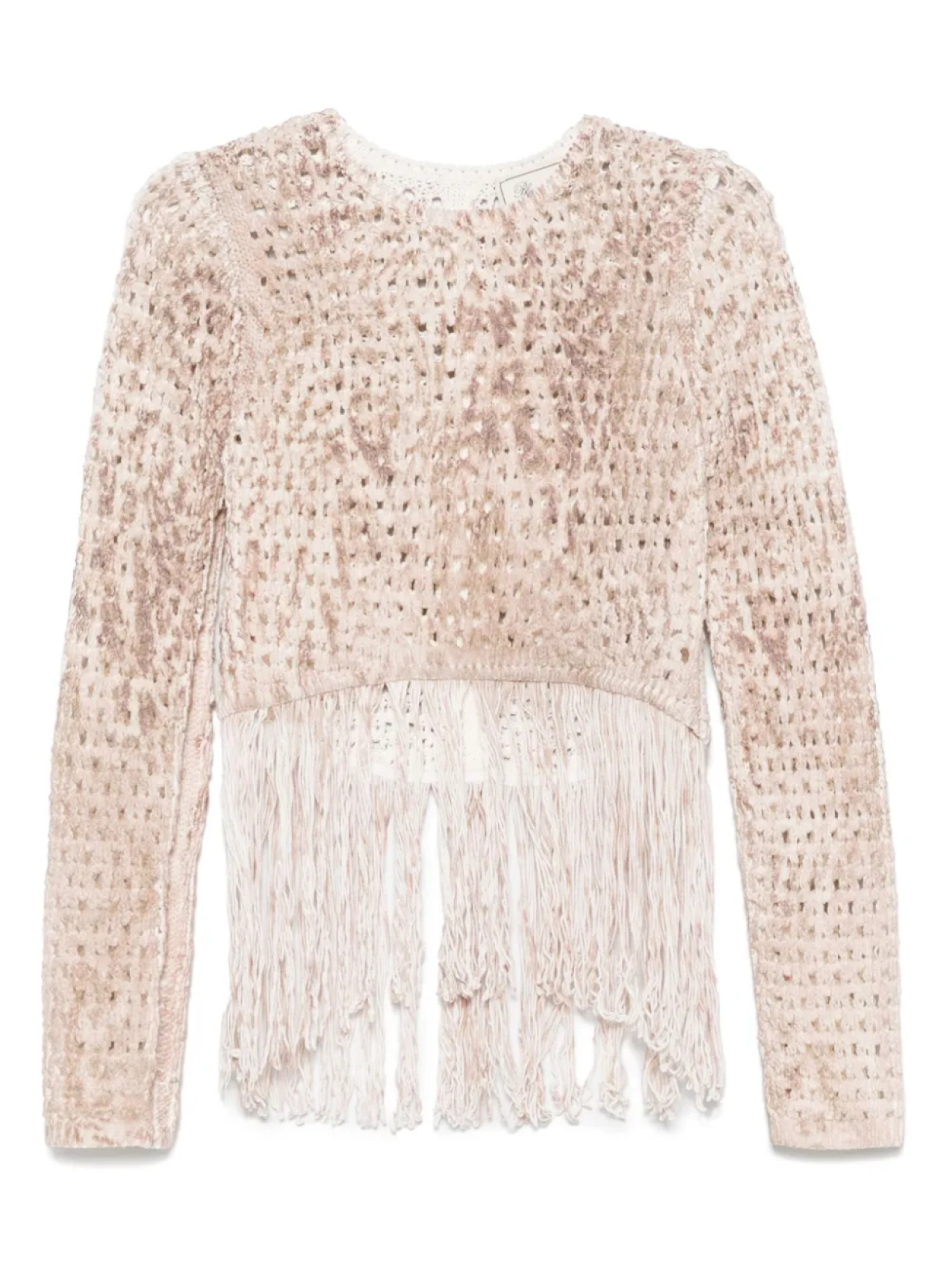 Свитер фактурной вязки Blumarine, нейтральный
Свитер фактурной вязки Blumarine, нейтральный