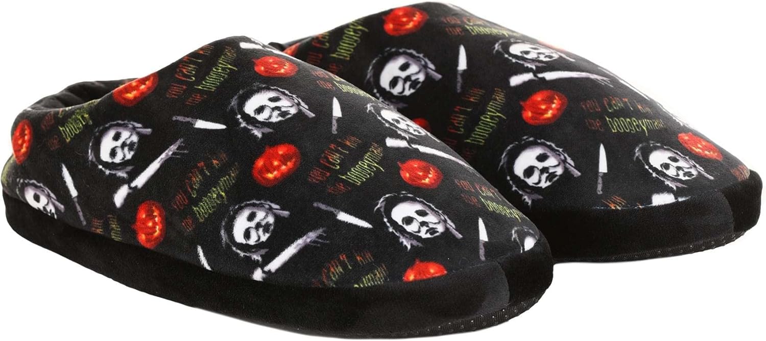 Тапочки FUN.COM с Майклом Майерсом на Хэллоуин, черный
Тапочки FUN.COM с Майклом Майерсом на Хэллоуин, черный