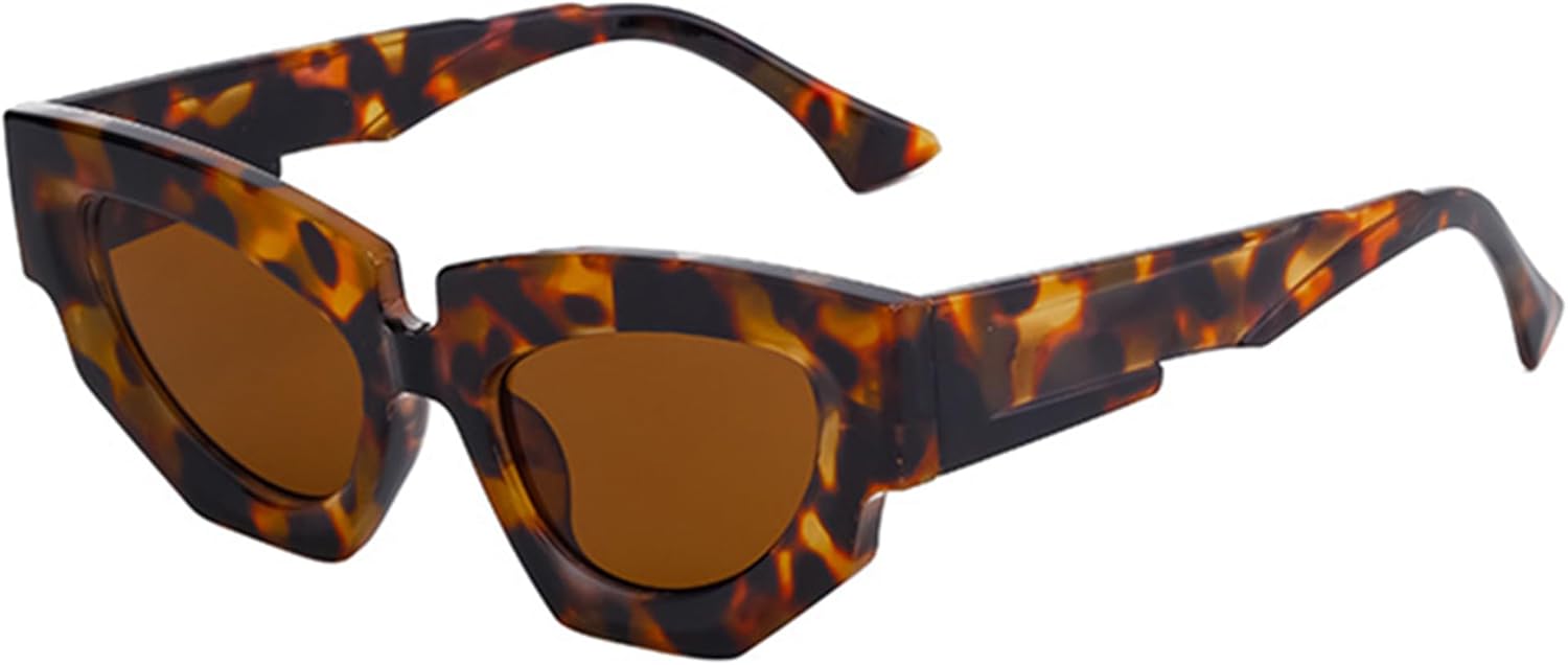 bullabulling Модные солнцезащитные очки «кошачий глаз» для женщин, футуристические солнцезащитные очки в стиле ретро для мужчин, трендовые черные и серые солнцезащитные очки UV400, C4
bullabulling Модные солнцезащитные очки «кошачий глаз» для женщин, футуристические солнцезащитные очки в стиле ретро для мужчин, трендовые черные и серые солнцезащитные очки UV400, C4