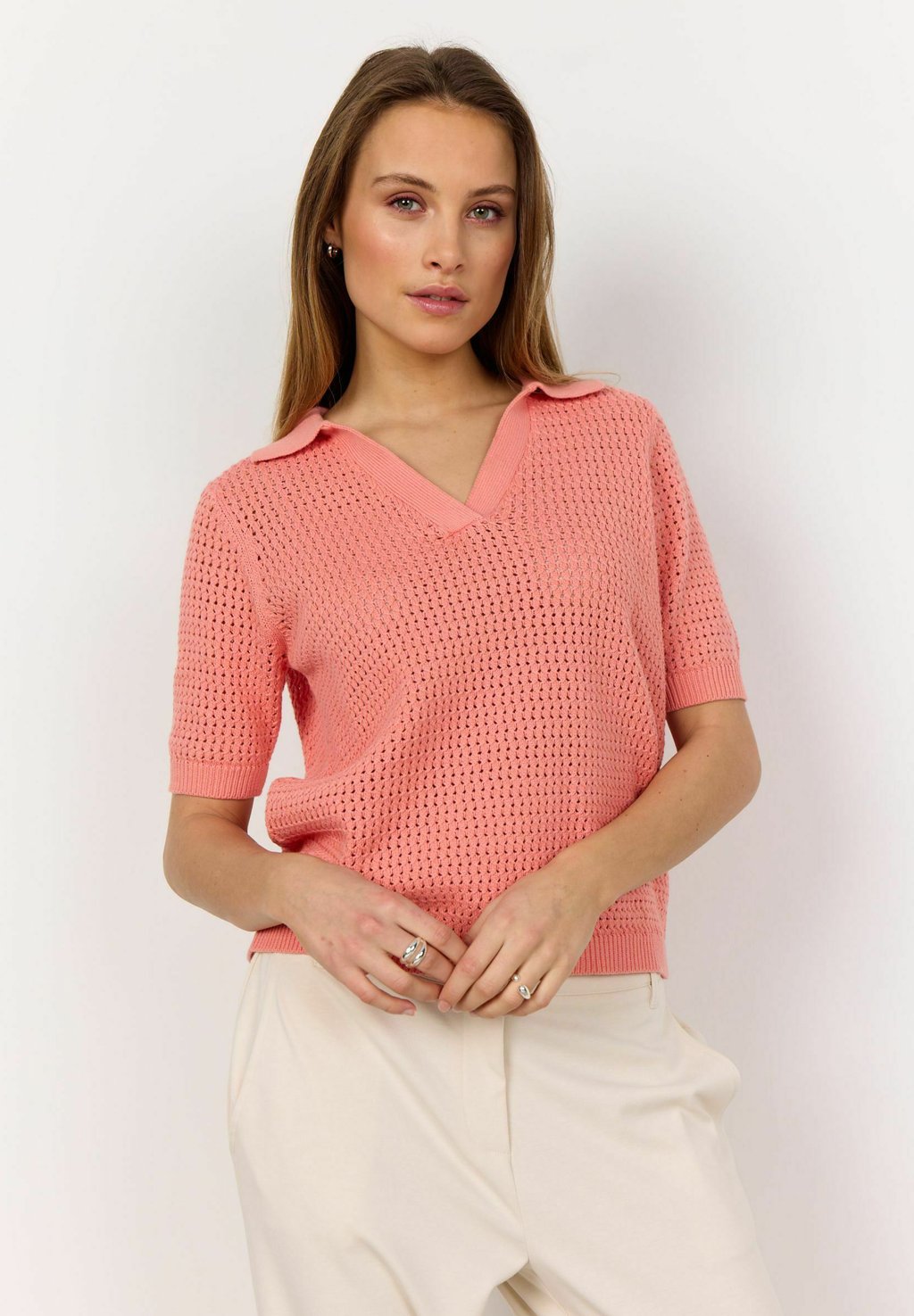 Рубашка поло SC-DENEFA 3 Soyaconcept, розовый
Рубашка поло SC-DENEFA 3 Soyaconcept, розовый