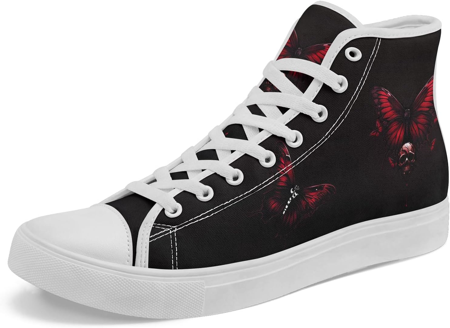 Мужские высокие кеды AWSOLE из холщовой ткани, стильные готические с черепом, повседневные кроссовки унисекс, дышащие и легкие, белый/черный/красный/серый/бежевый
Мужские высокие кеды AWSOLE из холщовой ткани, стильные готические с черепом, повседневные кроссовки унисекс, дышащие и легкие, белый/черный/красный/серый/бежевый