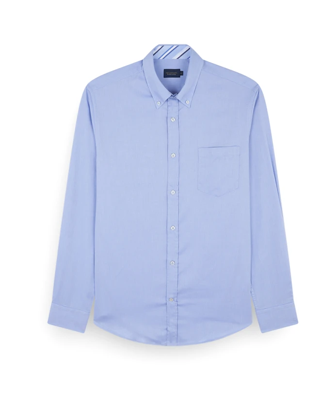 Зимняя хлопковая рубашка Оксфорд Paul & Shark, синий
Зимняя хлопковая рубашка Оксфорд Paul & Shark, синий