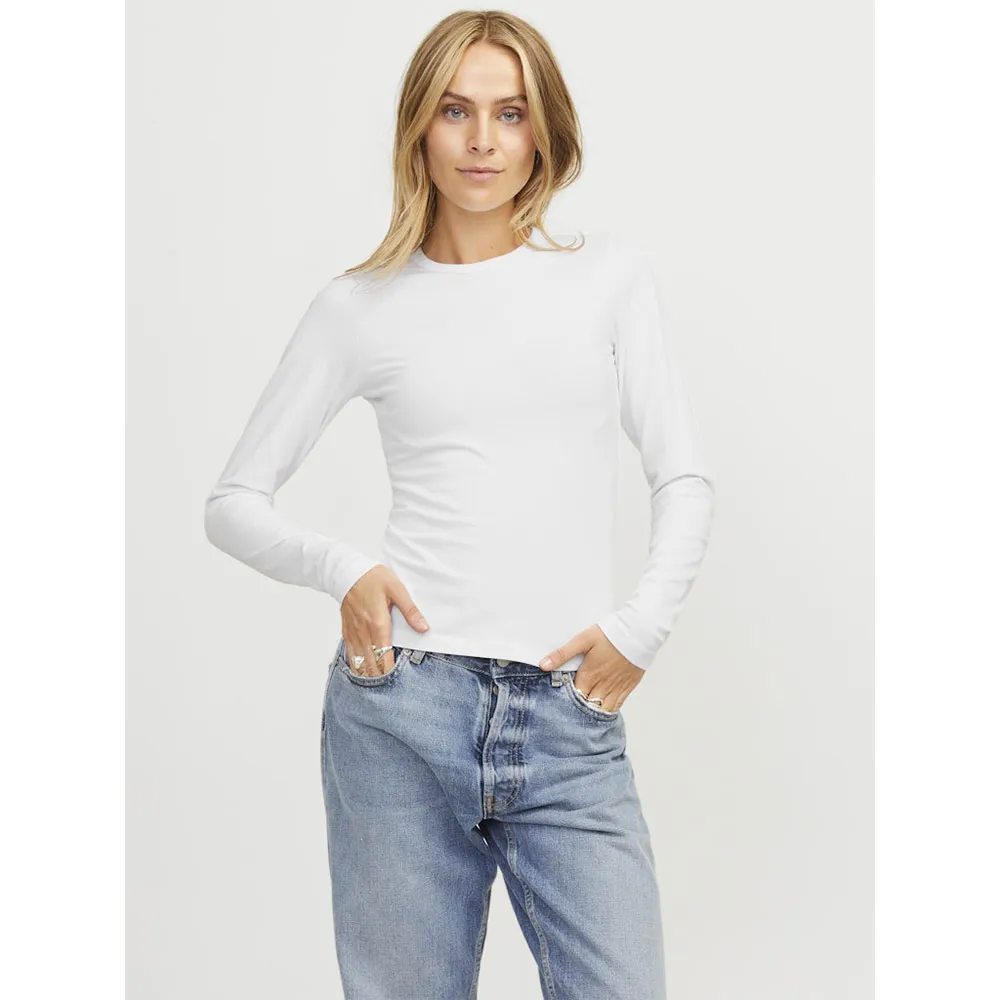 Футболка Jack & Jones Celine Gigi Str Solid JJXX, белый 
Футболка Jack & Jones Celine Gigi Str Solid JJXX, белый