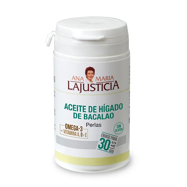 Биологически активная добавка Aceite De Hígado De Bacalao Ana Maria La Justicia, 90 UD
Биологически активная добавка Aceite De Hígado De Bacalao Ana Maria La Justicia, 90 UD