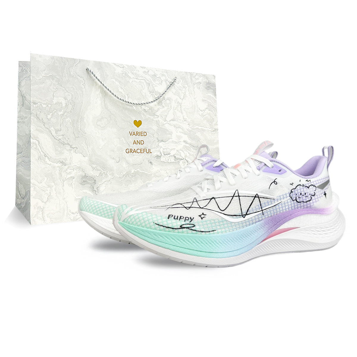 LINING Кроссовки для бега Red Hare 7 Pro с мягкой подошвой, противоскользящие, дышащие, легкие, с низким верхом, мужские, белые, фиолетовые
LINING Кроссовки для бега Red Hare 7 Pro с мягкой подошвой, противоскользящие, дышащие, легкие, с низким верхом, мужские, белые, фиолетовые