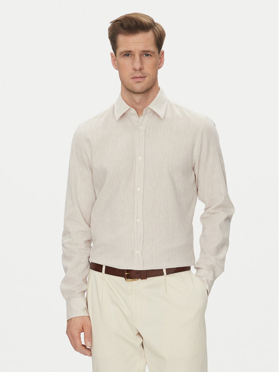 Рубашка обычного кроя 15 JJSH-92Hanson2K-W 30045977 Joop! Jeans, бежевый 
Рубашка обычного кроя 15 JJSH-92Hanson2K-W 30045977 Joop! Jeans, бежевый