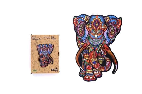 Максик, пазл Индийский слон, 132 шт. Maksik
Максик, пазл Индийский слон, 132 шт. Maksik