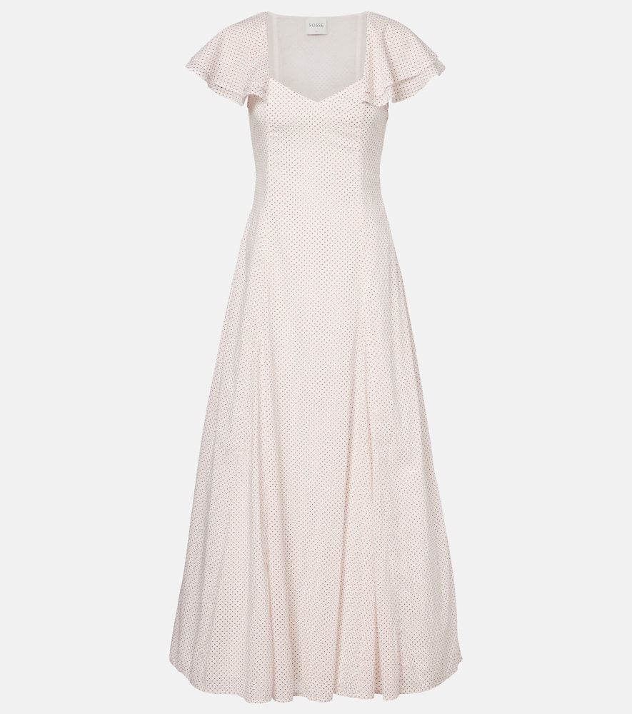 Марлове платье макси из хлопка в горошек Posse, Cream & Red Polka Dot
Марлове платье макси из хлопка в горошек Posse, Cream & Red Polka Dot