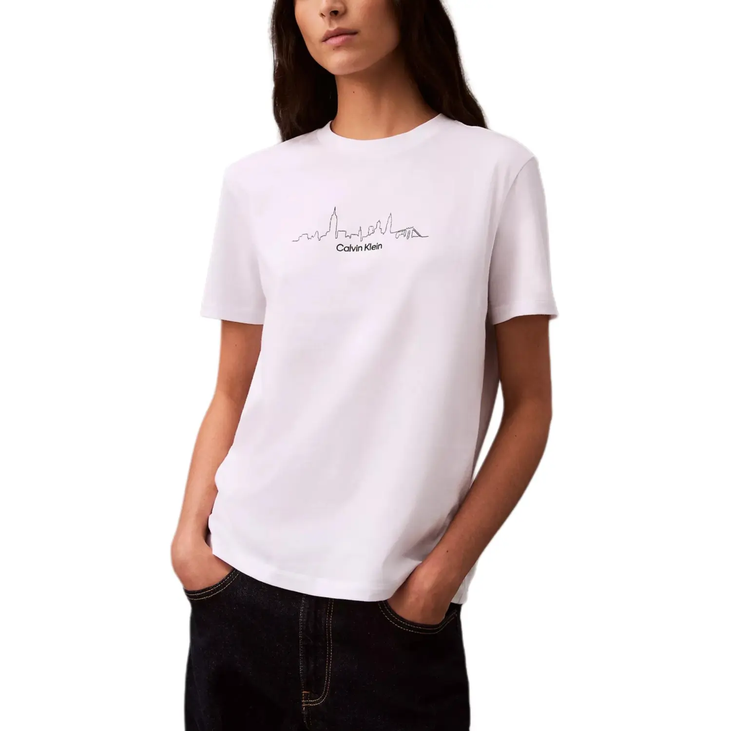 Calvin Klein Футболка женская ярко-белая, Белый, Calvin Klein Футболка женская ярко-белая
Calvin Klein Футболка женская ярко-белая, Белый, Calvin Klein Футболка женская ярко-белая