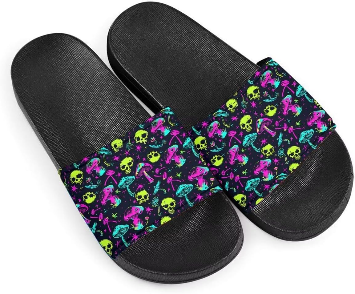 Женские сандалии Широкие тапочки Сандалии с узором гриб EVA Плоские сандалии Легкие сандали Летние шлепанцы для улицы и дома Getelinseng, Trippy Mushroom Skull
Женские сандалии Широкие тапочки Сандалии с узором гриб EVA Плоские сандалии Легкие сандали Летние шлепанцы для улицы и дома Getelinseng, Trippy Mushroom Skull