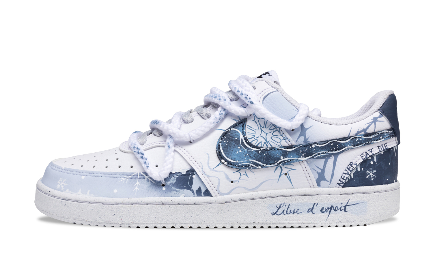 Nike Court Vision 1 Противоскользящие Амортизирующие Износостойкие Низкие Кроссовки для Скейтбординга Мужские Синие Белые
Nike Court Vision 1 Противоскользящие Амортизирующие Износостойкие Низкие Кроссовки для Скейтбординга Мужские Синие Белые