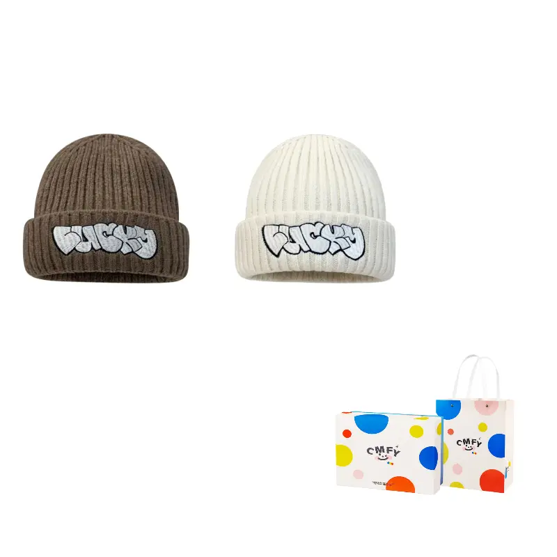 CMFY Унисекс шапка бини, Brown+Milk White
CMFY Унисекс шапка бини, Brown+Milk White