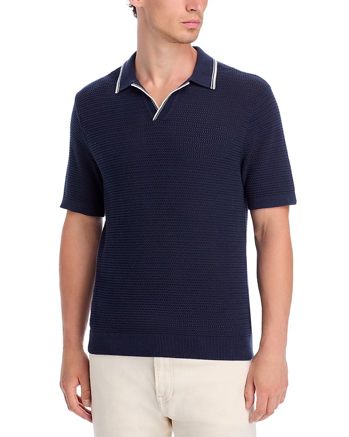 Обычная посадка, поло с сетчатой тканью и отложным воротником Johnny Madewell, синий
Обычная посадка, поло с сетчатой тканью и отложным воротником Johnny Madewell, синий