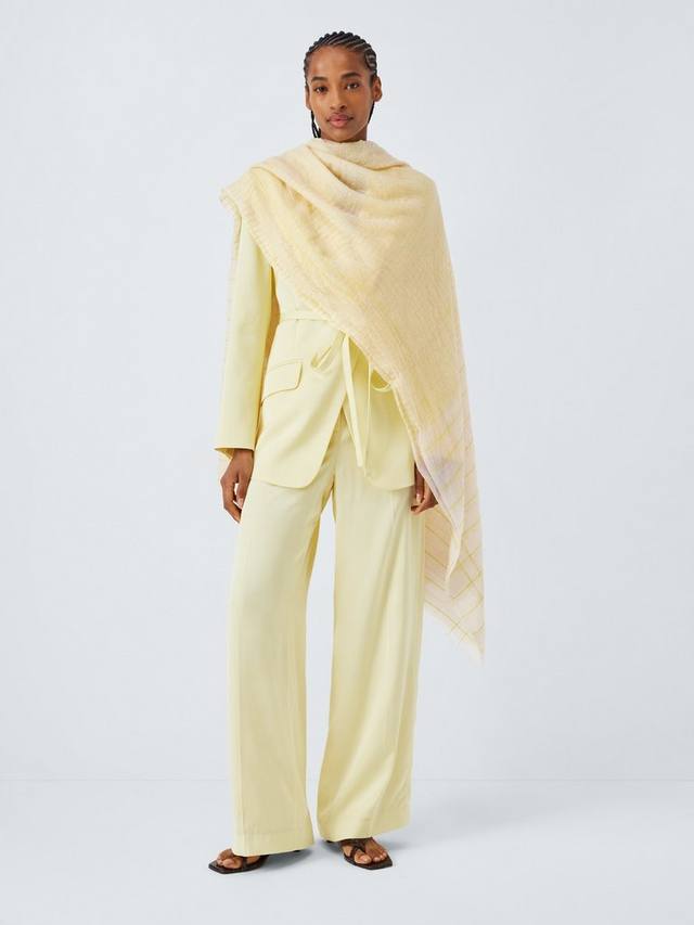 Шерстяной шарф в полоску John Lewis, Ecru/Yellow
Шерстяной шарф в полоску John Lewis, Ecru/Yellow