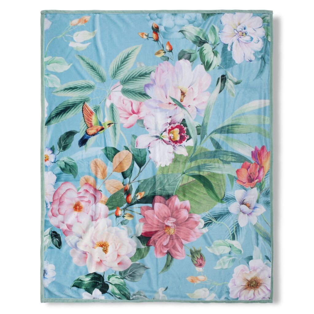 Плед Descanso с цветами - 130х160 см - 100% поливелвет Muller Textil, мультиколор
Плед Descanso с цветами - 130х160 см - 100% поливелвет Muller Textil, мультиколор