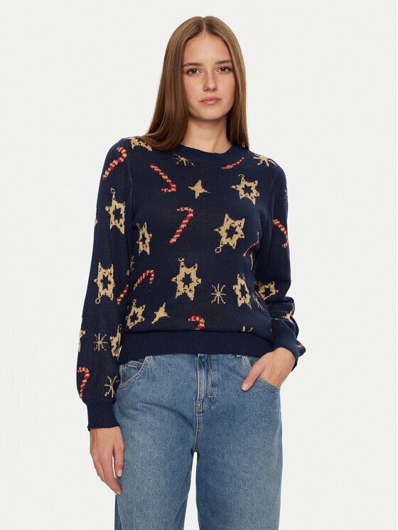 Свитер обычного кроя Pieces, синий
Свитер обычного кроя Pieces, синий