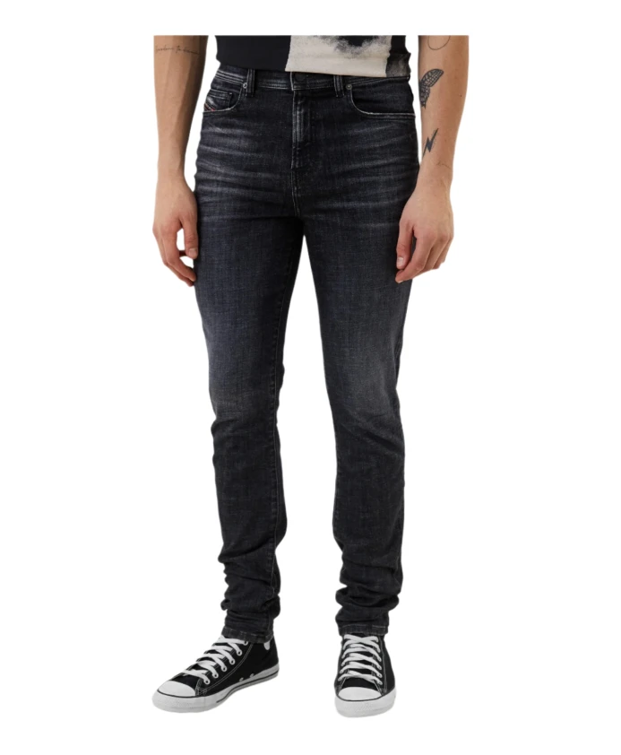 Узкие джинсы D-Amny с эффектом потертости Diesel, черный
Узкие джинсы D-Amny с эффектом потертости Diesel, черный