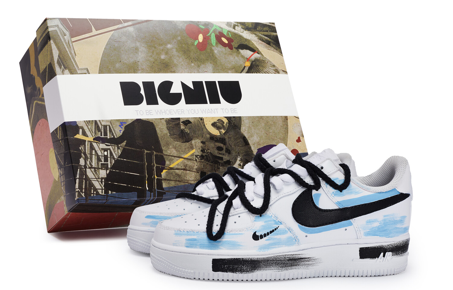Кроссовки Nike Air Force 1 Skateboarding Shoes Women's Low-top Black/Blue, белый/черный
Кроссовки Nike Air Force 1 Skateboarding Shoes Women's Low-top Black/Blue, белый/черный