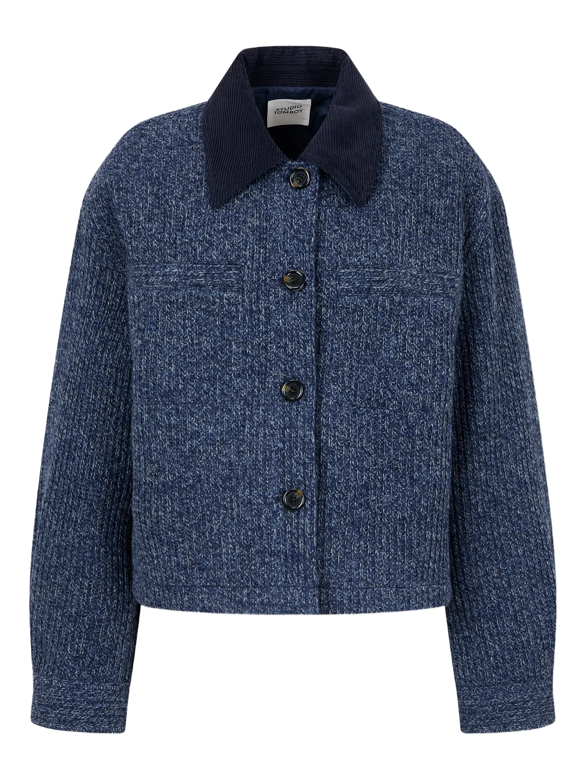 Куртка с вельветовым воротником Tomboy, синий
Куртка с вельветовым воротником Tomboy, синий