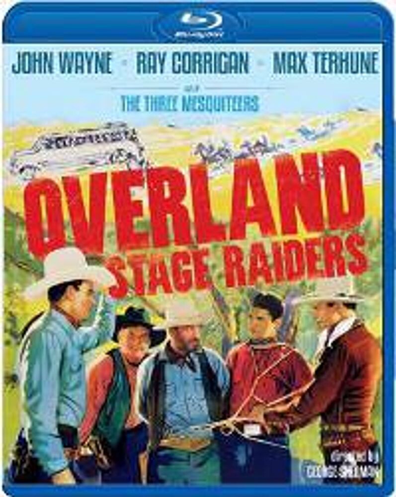 Диск Blu-ray Overland Stage Raiders (1938) 
Диск Blu-ray Overland Stage Raiders (1938)