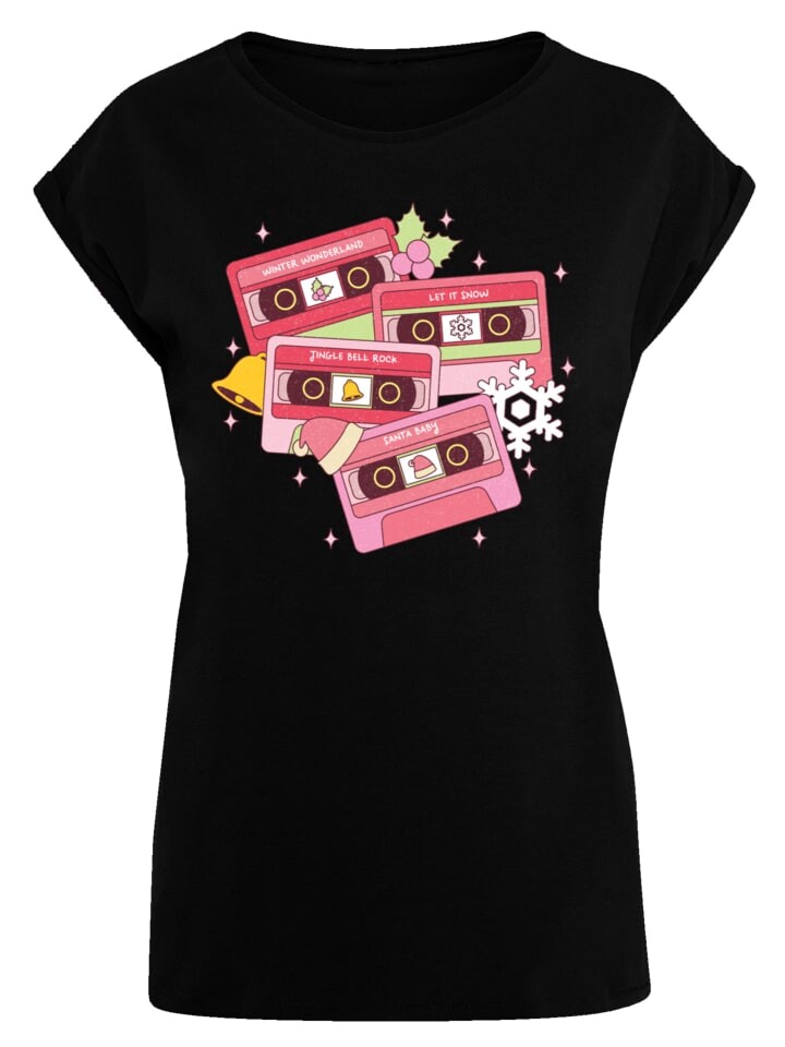 Футболка F4NT4STIC Extended Shoulder T-Shirt Weihnachten Retro Song Tapes Pink, черный
Футболка F4NT4STIC Extended Shoulder T-Shirt Weihnachten Retro Song Tapes Pink, черный
