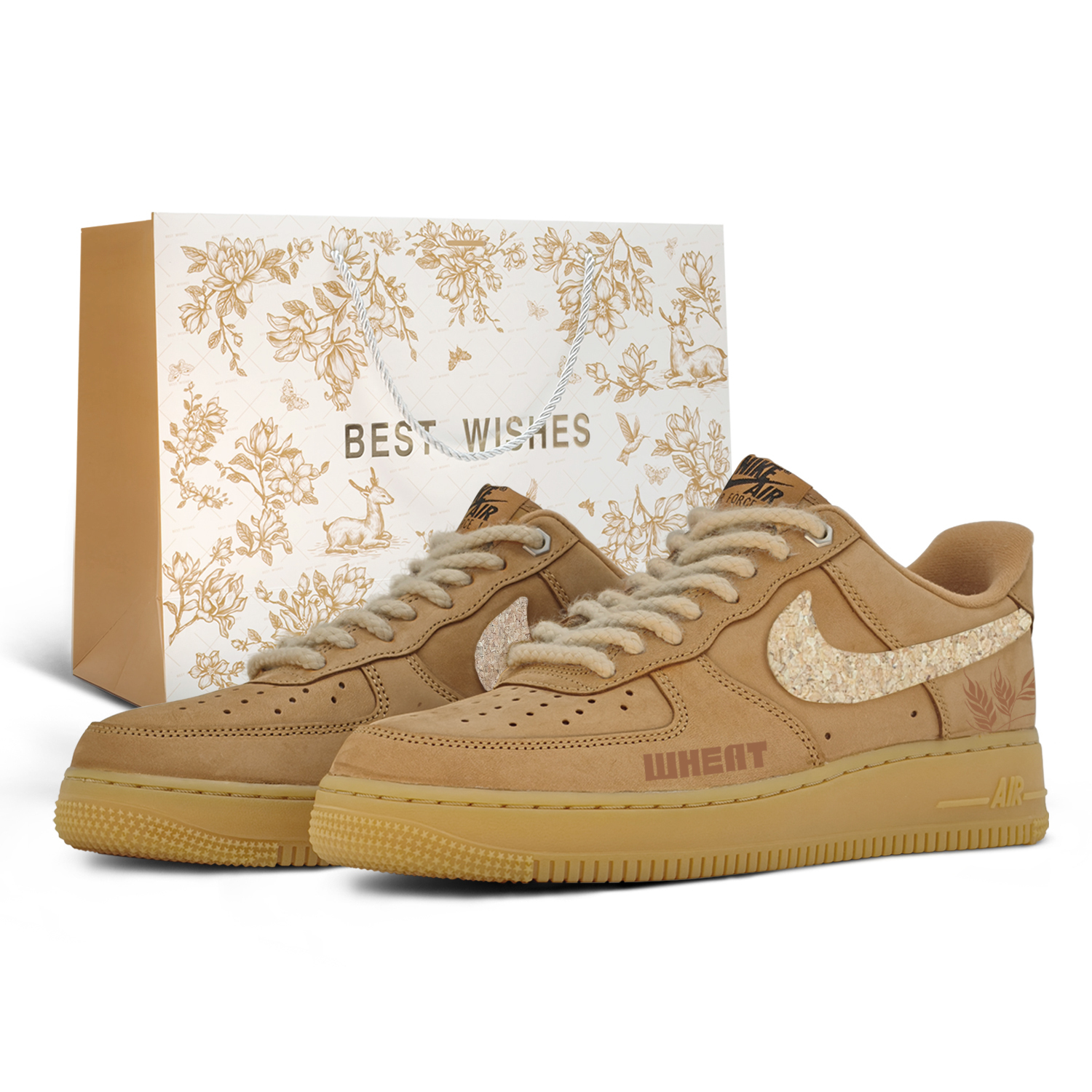 Кроссовки Air Force 1 Wheatfield Treasure Hunt, термосумка для покупок, водонепроницаемая, износостойкая, низкая посадка Nike, wheat
Кроссовки Air Force 1 Wheatfield Treasure Hunt, термосумка для покупок, водонепроницаемая, износостойкая, низкая посадка Nike, wheat