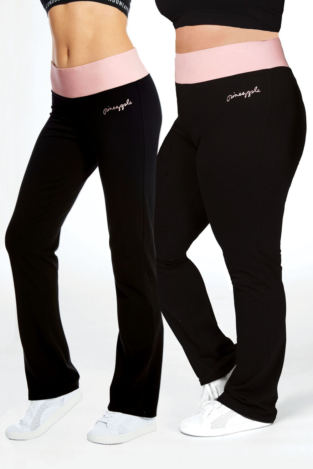 Брюки из джерси с расклешенными штанинами и контрастной окантовкой Pineapple, черный
Брюки из джерси с расклешенными штанинами и контрастной окантовкой Pineapple, черный
