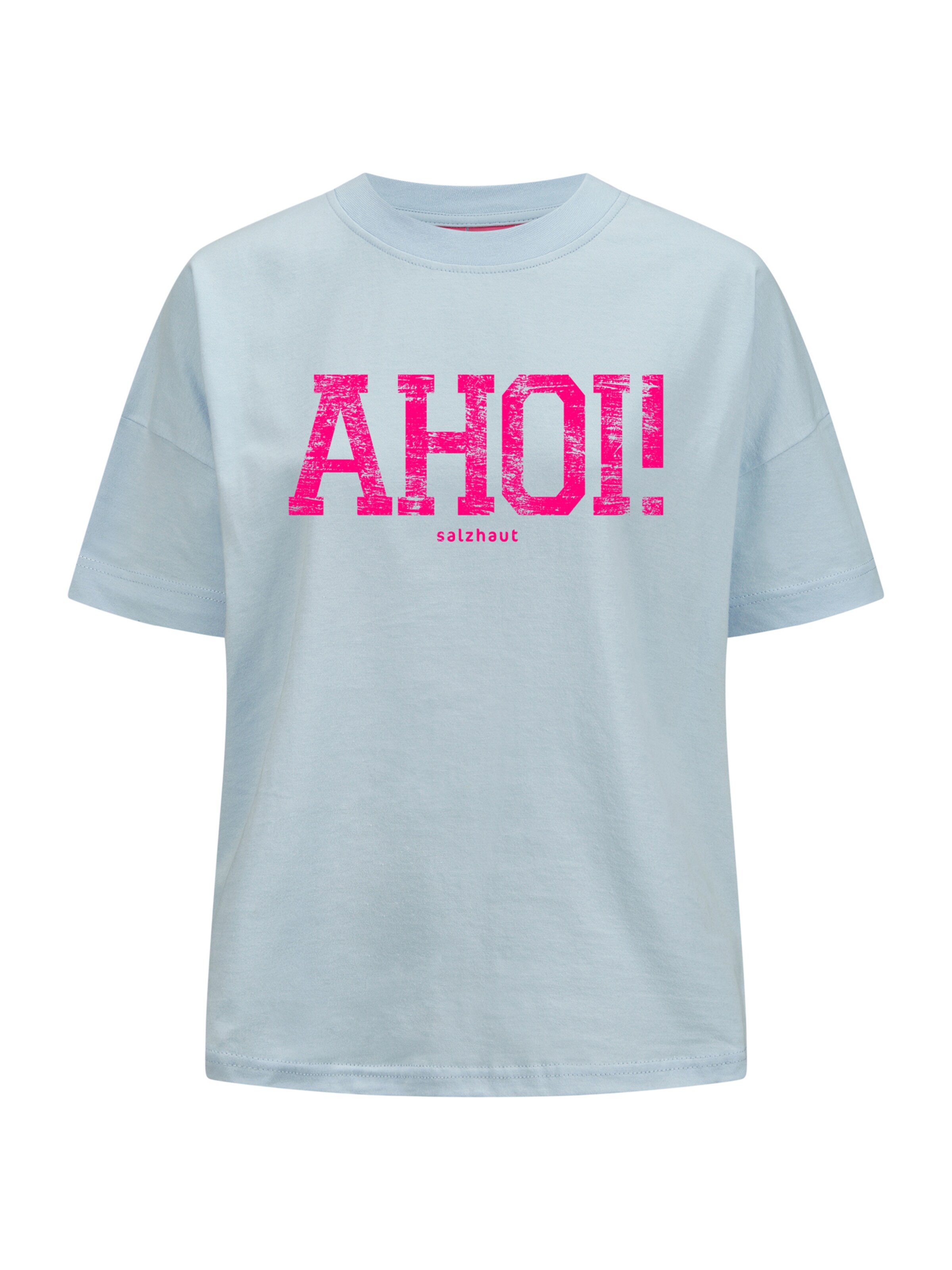 Salzhaut Футболка 'LEEV-AHOI' в синем цвете
Salzhaut Футболка 'LEEV-AHOI' в синем цвете