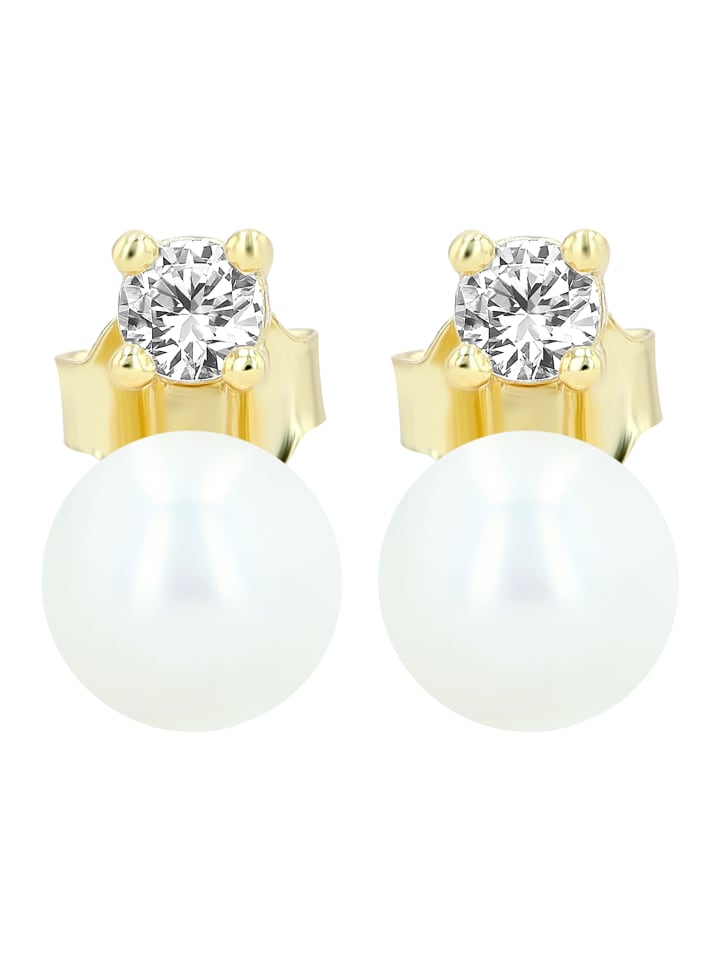 Adeliás Женские серьги - серьги-гвоздики из серебра 925 пробы с пресноводной жемчужиной в золотом исполнении
Adeliás Женские серьги - серьги-гвоздики из серебра 925 пробы с пресноводной жемчужиной в золотом исполнении